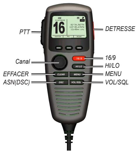 GARMIN VHF 200I - Microphone et combinés de la série GHS 10 - 2