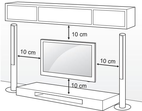 LG 24LB457U - Fixation du support mural - 1