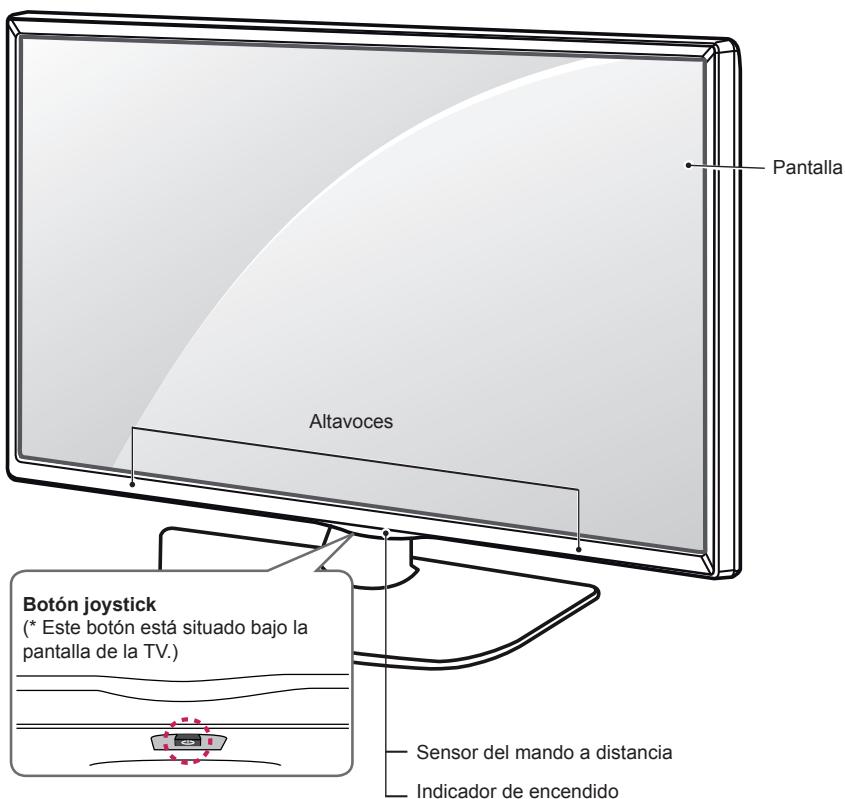 LG 24LB457U - Piezas y botones - 1
