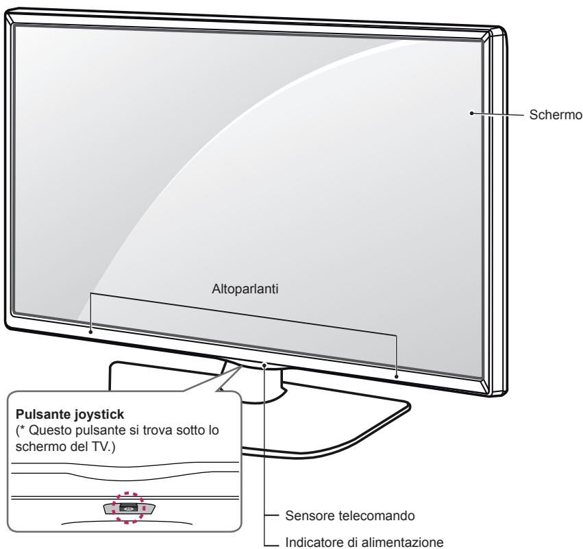 LG 28LB450B - Componenti e pulsanti - 1