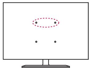 LG 28LB450B - Fissaggio della TV alla parete - 1