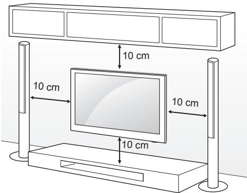 LG 28LB450B - Aan een muur monteren - 1