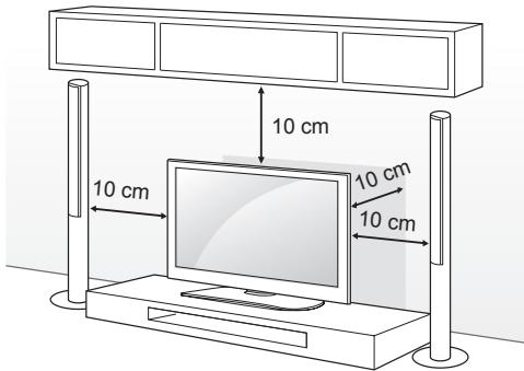 LG 28LB450B - Opeen tafelblad plaatsen - 1