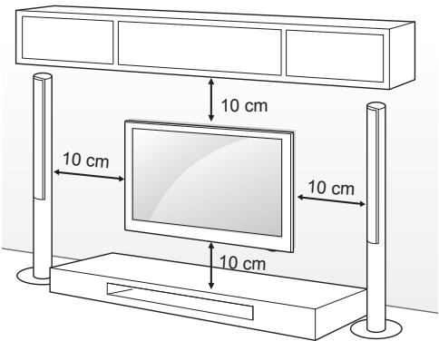LG 28LB450U - Mounting on a wall - 1