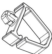 LG 32LB650V - Support de cable - 2