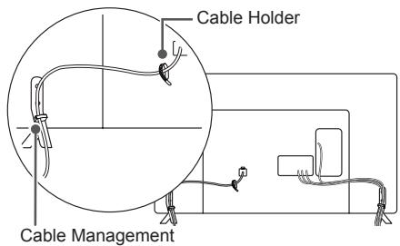 LG 32LB650V - Tidying cables - 6