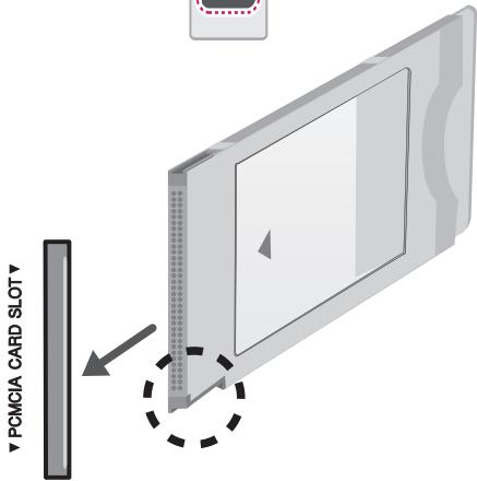 LG 32LB650V - CI module connection - 2