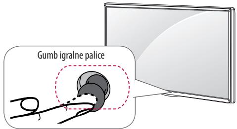 LG 32LF650V - Uporaba gumba igralne palice - 1