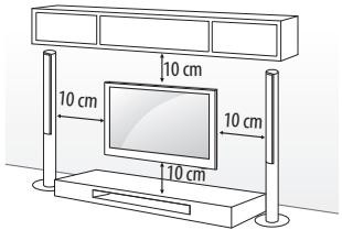 LG 32LF650V - Nameščanje na steno - 1