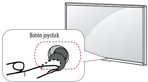 LG 32LF650V - Uso del botón joystick - 1