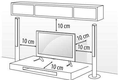 LG 32LH530V - Namescanje na mizo - 1