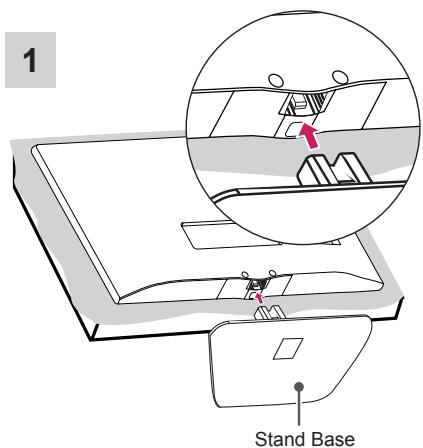 LG 39LB5700 - Attaching the stand - 5