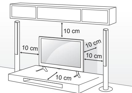 LG 39LB5700 - Montar numa mesa - 1