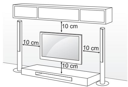 LG 39LB5700 - Montaje en una pared - 1