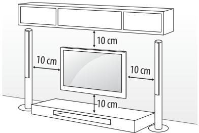 LG 40UH630V - Mounting on a wall - 1