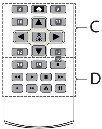 LG 40UH630V - Télécommande - 2