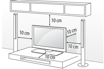 LG 40UH630V - Montagem numa mesa - 1