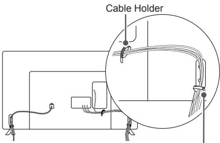 LG 42LB630V - Tidying cables - 2