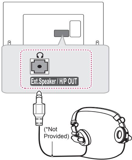LG 42LB630V - Headphone connection - 1