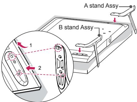 LG 42LB630V - Attaching the stand - 5