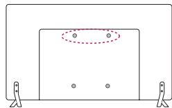 LG 42LB630V - Securing the TV to a wall - 1