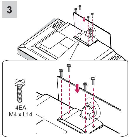 LG 42LB630V - Attaching the stand - 15