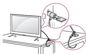 LG 43LF5100, 43LH5100, 49LH5100 - Utilizzato del sistema di sicurezza Kensington - 1