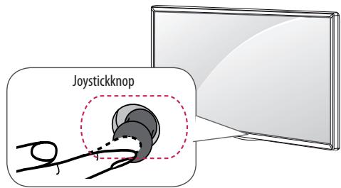 LG 43LF5100, 43LH5100, 49LH5100 - De joystickknop gebruiken - 1