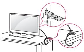 LG 43LH560V - Uporaba varnostega systemd kensi ngton - 1