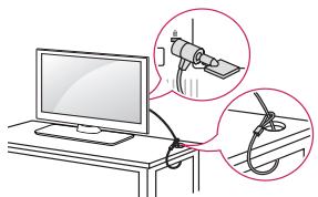 LG 43LH560V - Het kensington-veiligheidssysteme gebruiken - 1