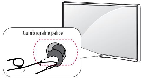 LG 43LH560V - Uporaba gumba igralne palice - 1