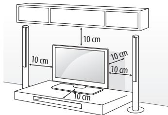 LG 43LH560V - Namešćanje na mizo - 1