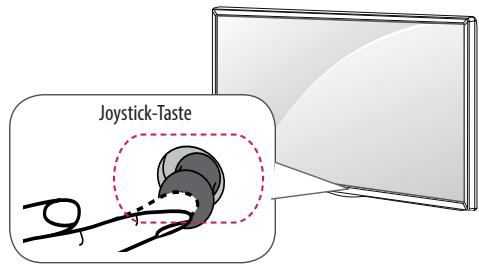 LG 43LH560V - Verwendung der Joystick-Taste - 1