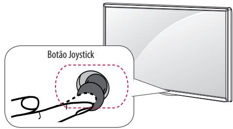 LG 43LH560V - Utilizar o botão joystick - 1