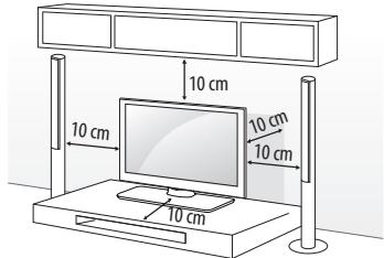 LG 43LH560V - Op een tafelblad plaatsen - 1