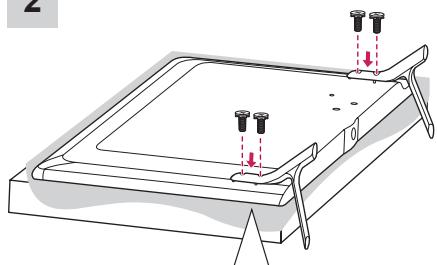 LG 47LB570V - Attaching the stand - 8