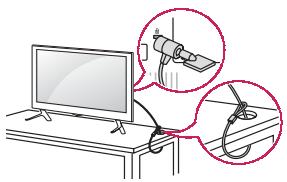 LG 49LJ5150V - Uso del sistemas de seguidad kengston - 1