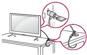 LG 49LJ5150V - Uporaba varnostega systemd kensi ngton - 1