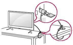 LG 49LJ5150V - Het kensington-veiligheidssysteme gebruiken - 1