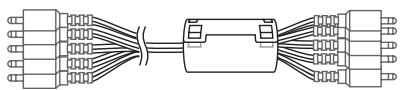 LG 49LJ5150V - [Dwarstdoorsnede van ferrietkern] - 1