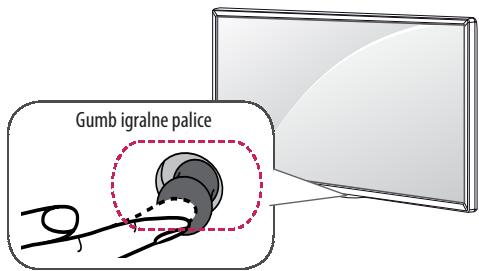 LG 49LJ5150V - Uporaba gumba igralne palice - 4