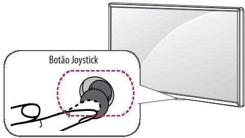 LG 49LJ5150V - Utilizar o botão joystick - 4