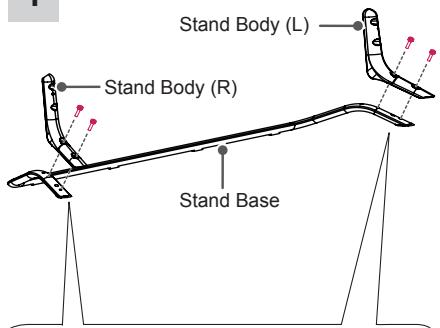 LG 49UB820V - Attaching the stand - 5