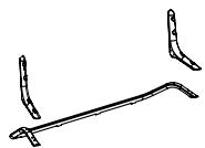 LG 49UB820V - Supporto per cavi - 1