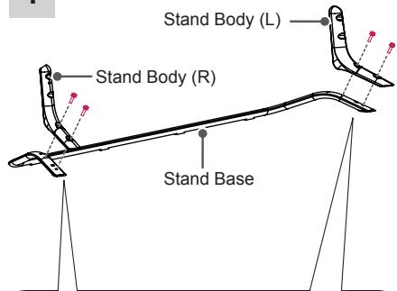 LG 49UB830V - Attaching the stand - 5