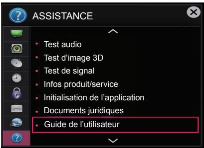 LG 49UB830V - Utilisation du GUIDE de l'utilisateur - 1
