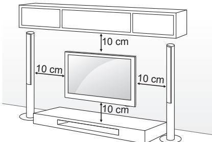 LG 49UB830V - Fixation du support mural - 1