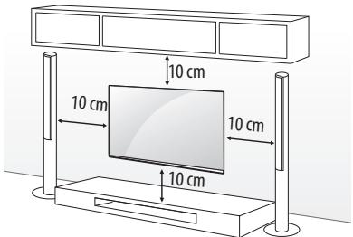 LG 49UF840V - Montaje a pared - 1
