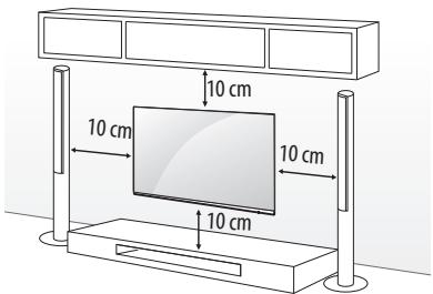 LG 49UF840V - Aan een muur monteren - 1