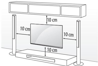 LG 49UH610V - Fixation du support mural - 1